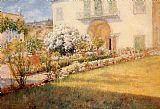 William Merritt Chase Canvas Paintings - Florentine Villa